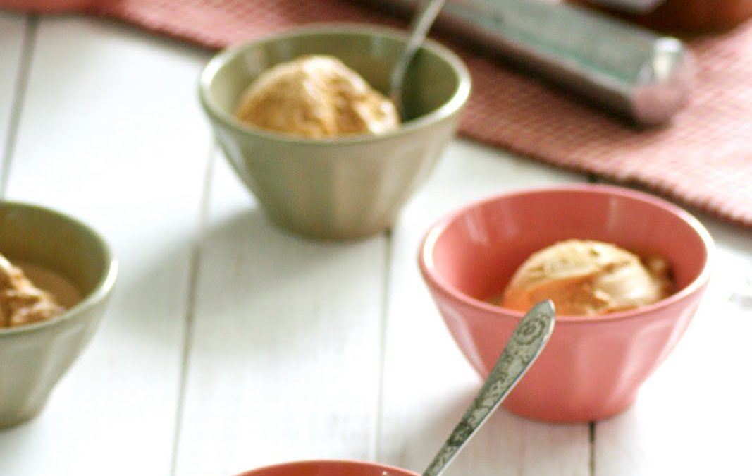 Helado de Caramelo Salado (Salted Caramel Ice Cream)