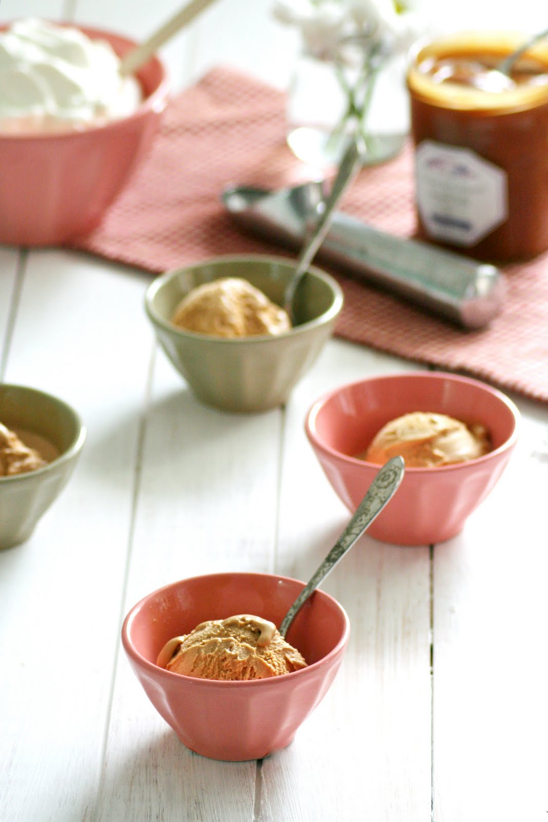 Helado de Caramelo Salado (Salted Caramel Ice Cream)