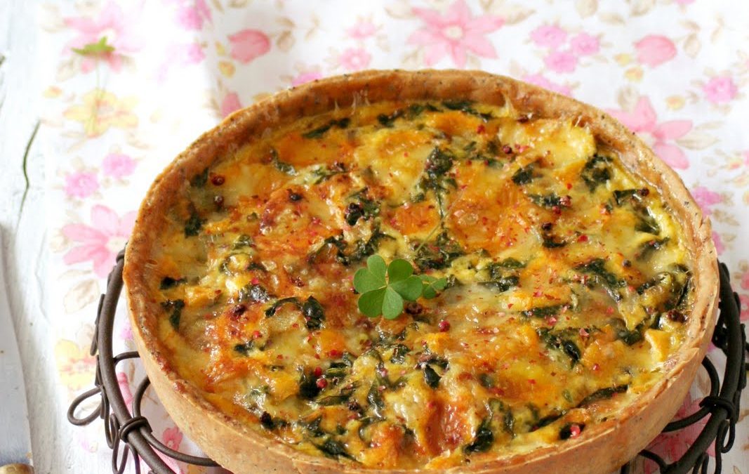 Quiche de espinacas y queso Chaumes