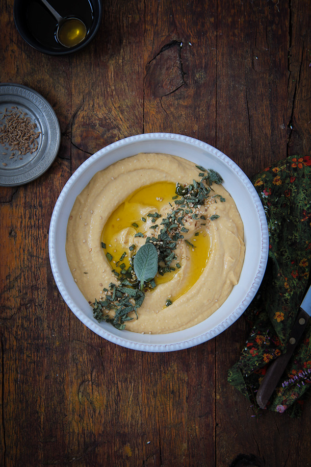 Hummus de calabaza, para dar la bienvenida al otoño!