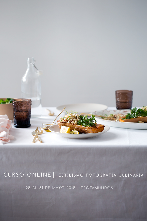 Curso online|Estilismo de fotografía culinaria