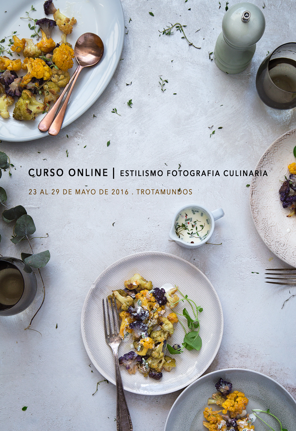 Curso online|Estilismo para fotografía culinaria